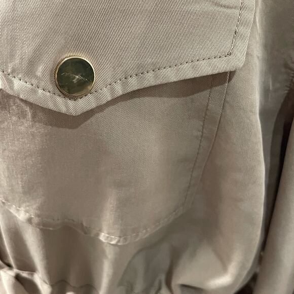 NWT! Blank NYC Drawstring Waist Utility Lightweight Shacket - Size Small - Picture 11 of 11